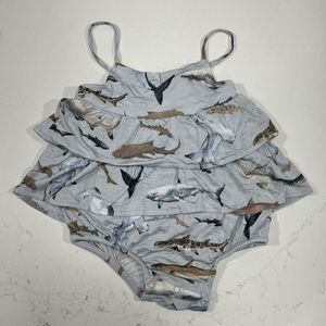 Posh Peanut sleeveless bubble romper - Maverick